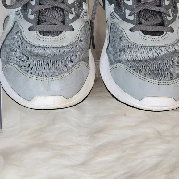 Asics Women's Stormer Running Shoe Gym Workout Athletic Sneaker Sz 9.5 Gray Blue - Picture 3 of 13